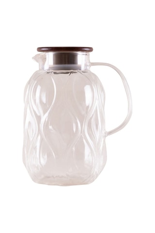 Caraffa in vetro e bambù - 2 l