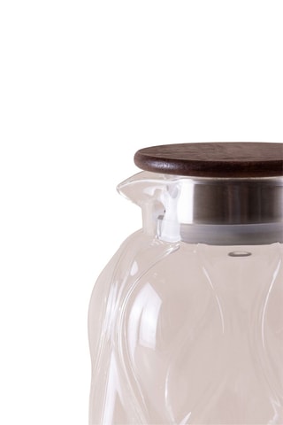 Caraffa in vetro e bambù - 2 l