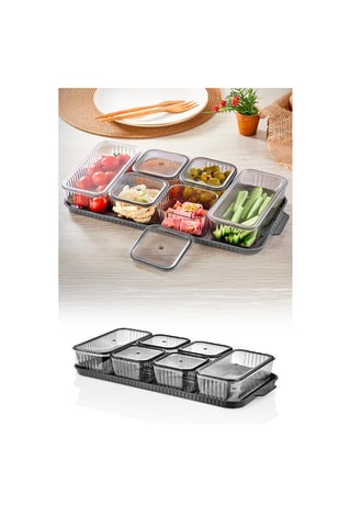 6 contenitori salvafreschezza - 0,3 l