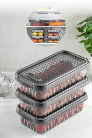 3 contenitori salvafreschezza - 3 l