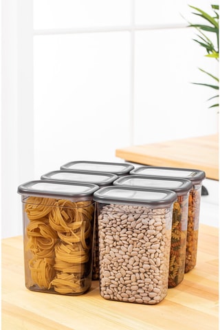 6 contenitori salvafreschezza - 1,5 l