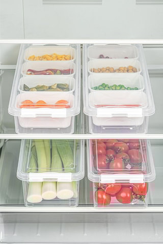 4 contenitori salvafreschezza - 25 cl - 350 cl