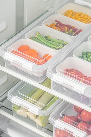 4 contenitori salvafreschezza - 25 cl - 350 cl