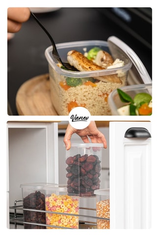 12 contenitori salvafreschezza - 1200 ml