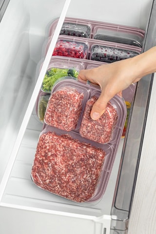 4 contenitori salvafreschezza senza BPA.