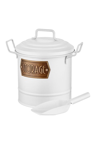 Barattolo e paletta - 3,2 l - Bianco 