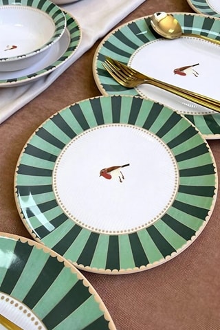 Servizio di piatti in ceramica - 24 pezzi