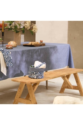 Tovaglia rettangolare - Blu scuro - 140 x 250 cm