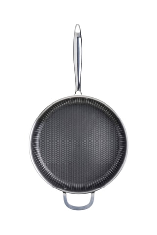 Padella fonda in acciaio inossidabile Multinox Pro con coperchio - 24 cm