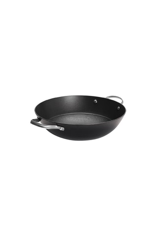 Wok in ghisa rivestimento ceramica - 30 cm