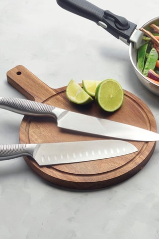 Coltello Santoku in acciaio inossidabile