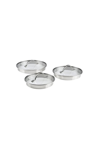 Batteria di pentole in acciaio inossidabile  -  7 pezzi