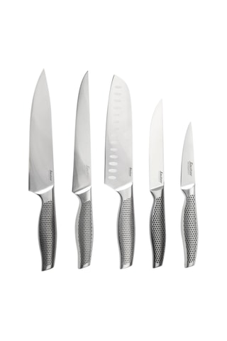 5 coltelli in acciaio inossidabile