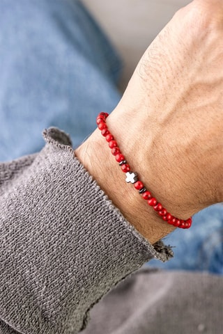Armband - Rood - Marc Malone