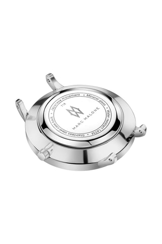 Stalen Doublé Zilver Ion Quartz Horloge Sophia - Marc Malone - Monica Monaco