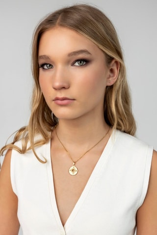 Collar - Chapado en oro amarillo