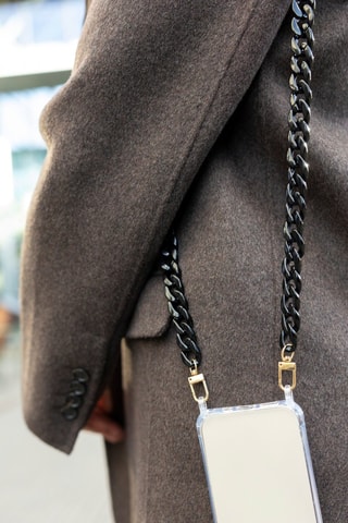 Smartphone Schouderketting - Zwart