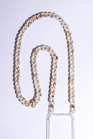 Smartphone Schouderketting - Beige