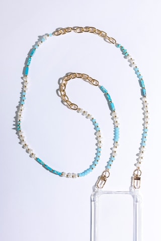 Smartphone Schouderketting - Turquoise