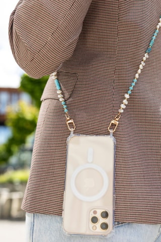 Smartphone Schouderketting - Turquoise