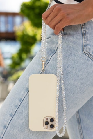 Smartphone Schouderketting - Transparant