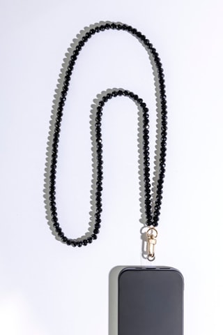 Smartphone Schouderketting - Zwart