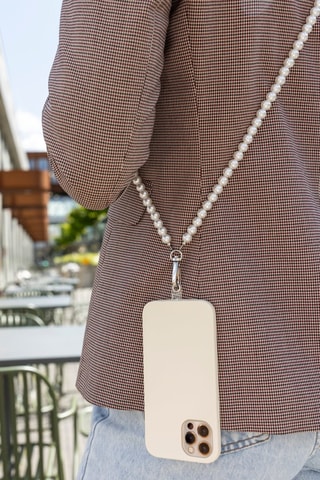 Smartphone Schouderketting - Wit