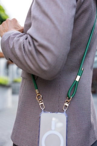 Smartphone Schouderketting - Groen