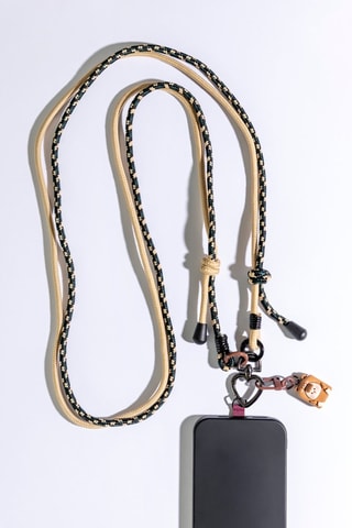 Smartphone Schouderketting - Beige