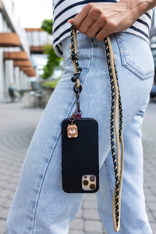 Smartphone Schouderketting - Beige