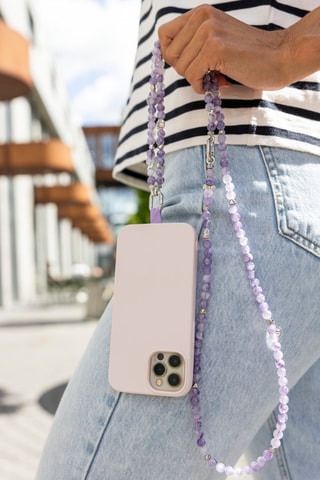 Smartphone Schouderketting - Paars