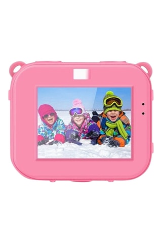 Videocamera sportiva 1080p con accessori - Rosa