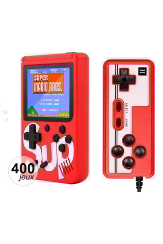 Console émulateur TechKidz - Multijoueurs - 400 jeux