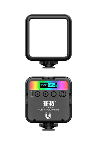Lampada LED RGB 9000K - LCD - USB-C