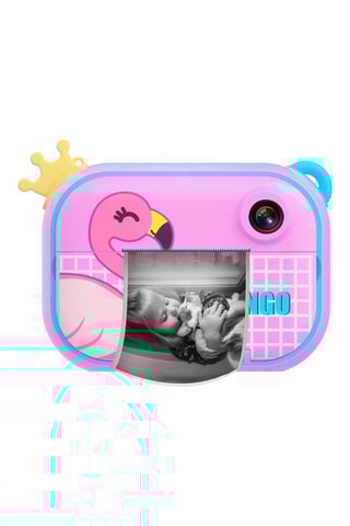 Fotocamera digitale con stampa istantanea - Flamigo - Rosa