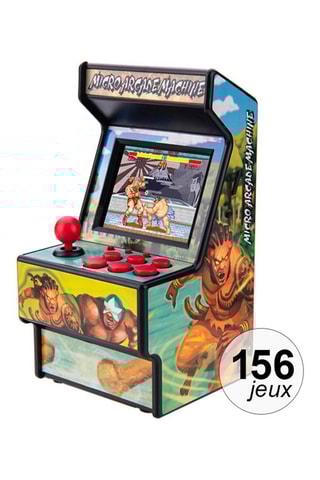 Borne d'arcade TechKidz - Mini - 156 jeux
