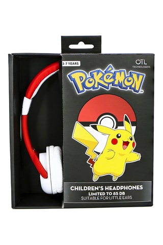 Casque audio - Blanc et rouge