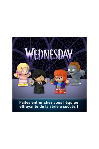 Coffret Wednesday Mercredi - 4 figurines Collector