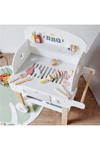 Barbecue Grill TechKidz - En bois - Avec accessoires