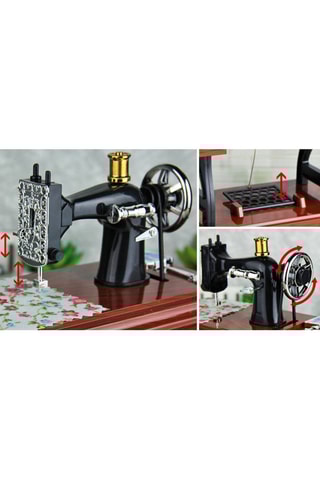 Mini carillon Vintage - Marrone e nero