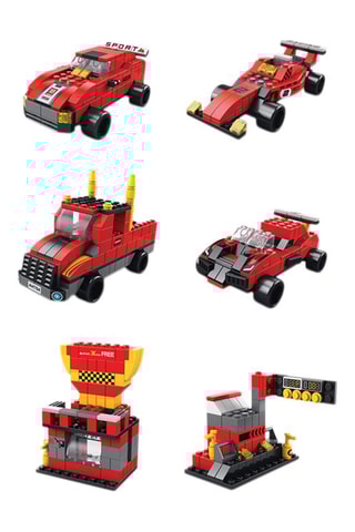 Jeu de construction TechKidz - 6 en 1 - 1000 briques