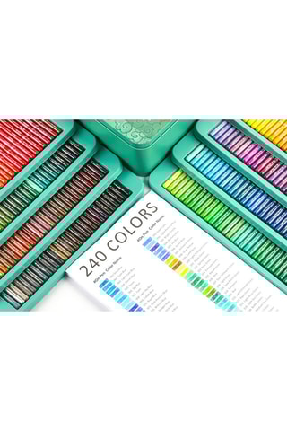 Set coloriage TechKidz - Set 240 crayons