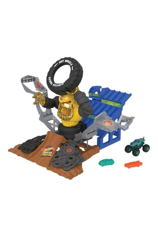 Arena Monster Trucks Gorilla Wrex vs Crushzilla Hot Wheels - Da 4 anni