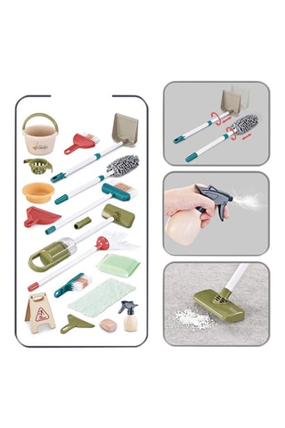 Chariot d'entretien TechKidz - Set de 26 pcs