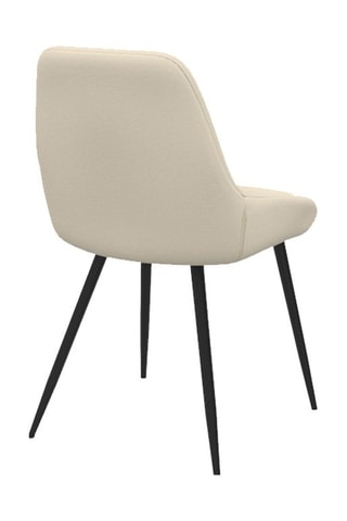 6 sedie Ornella - Beige e nero