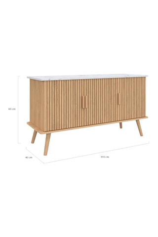 Credenza 3 ante Marceau - 110 x 60 x 40 cm