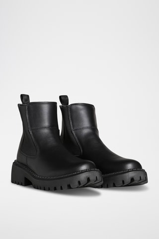 Leren Chelsea Boots Berry - Zwart - Napapijri