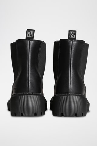 Leren Chelsea Boots Berry - Zwart - Napapijri
