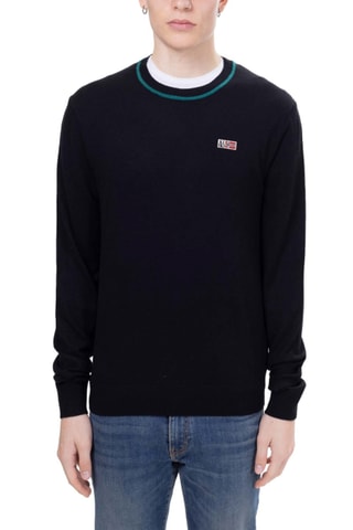 Camisola em lã Donori C - Preto