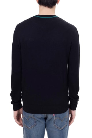 Camisola em lã Donori C - Preto